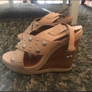 Rebecca Minkoff nude wedges